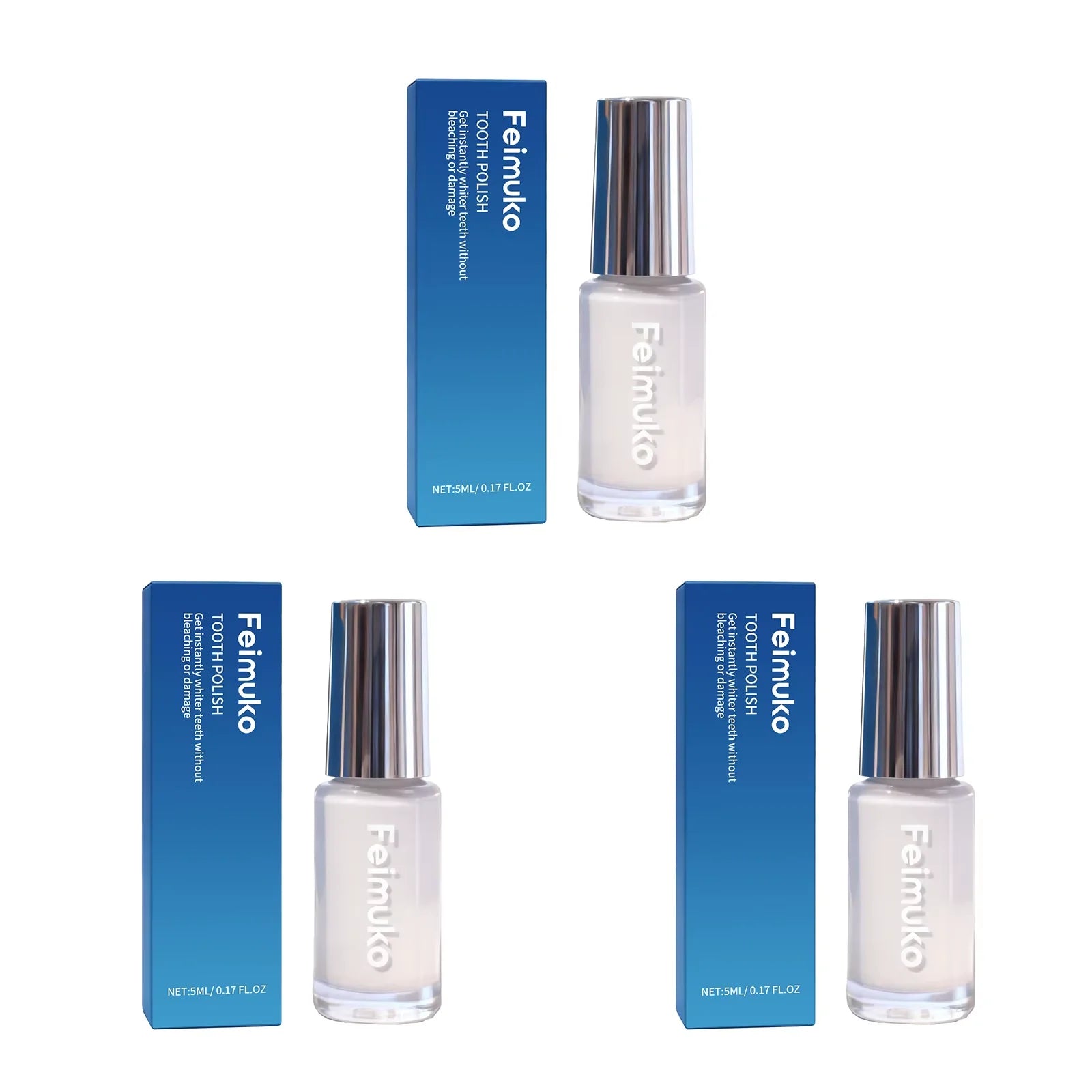 Tooth Whitening Paint Dental Bleaching Remove Tooth Pigments Stains Fresh Breath Oral Hygiene Brightening Tooth Polish Paint 5ml Peaceful Pleasures Health and Wellness 15ml boxed