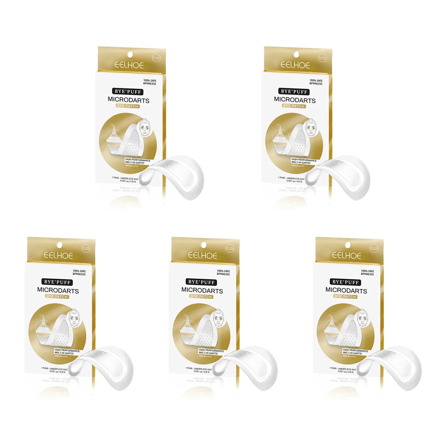 Hyaluronic Acid Microneedle Eye Patches – Dark Circles & Puffiness
