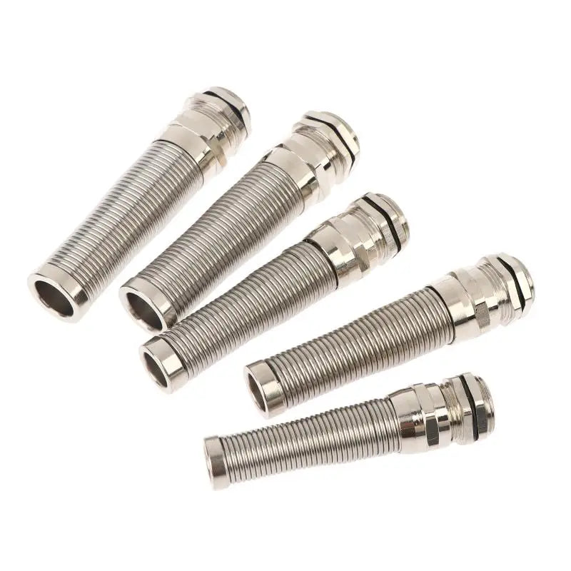 New IP68 Electrical Waterproof Strain Relief Anti-Bending Nickel-Plated Brass Cable Gland Connector Nylon Metal Cord Grips Peaceful Pleasures Health and Wellness