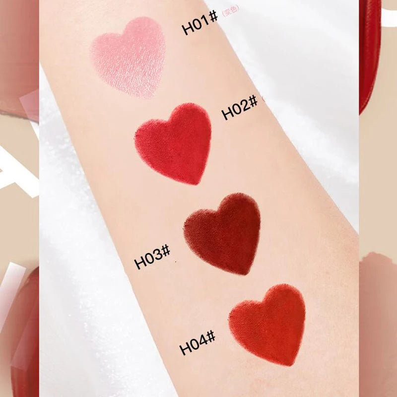 4-Color Matte Lipstick Set | Chain Bag White Leather Gift Box
