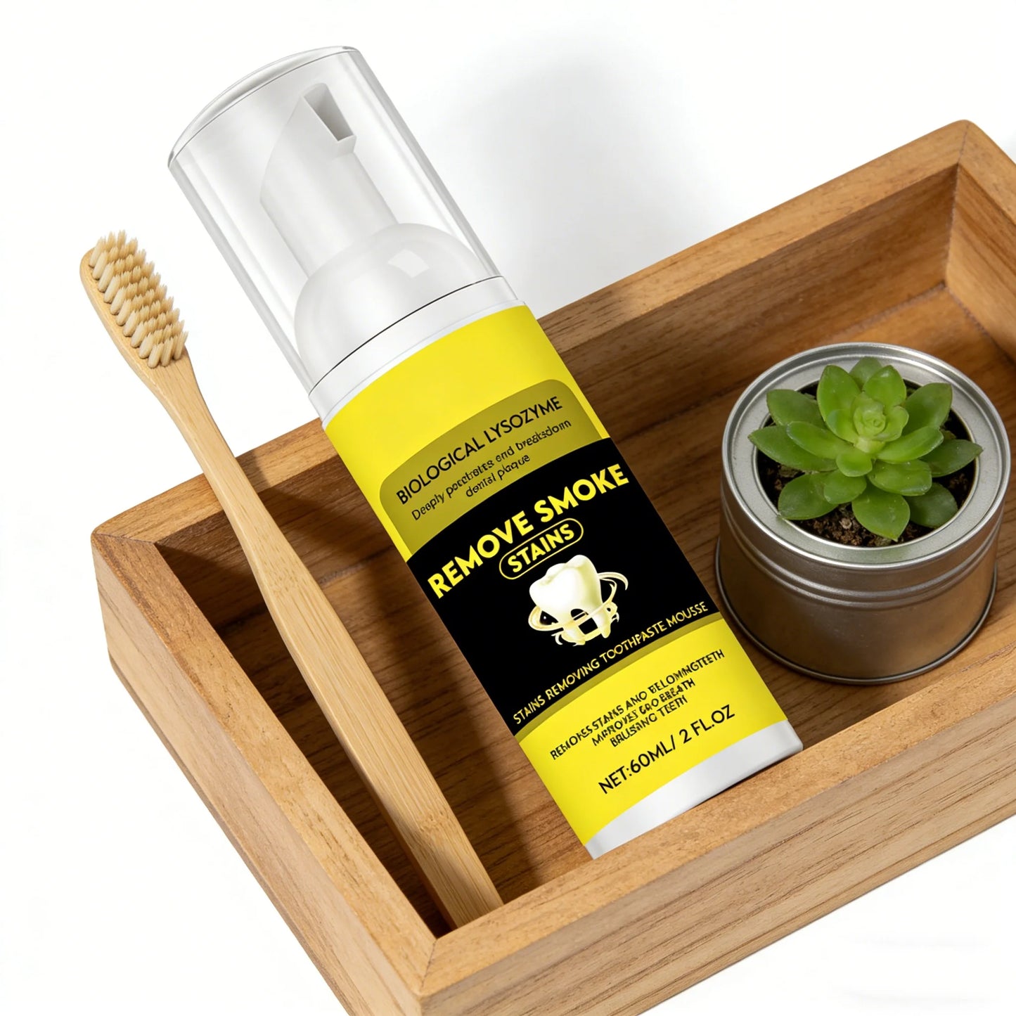 Brightening Toothpaste Mousse – Whitening & Fresh Breath 60ml