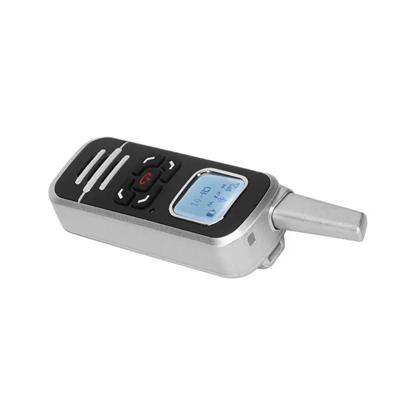 Mini Bluetooth Walkie Talkie 32-Ch UHF Ham Radio LCD Display Peaceful Pleasures Health and Wellness