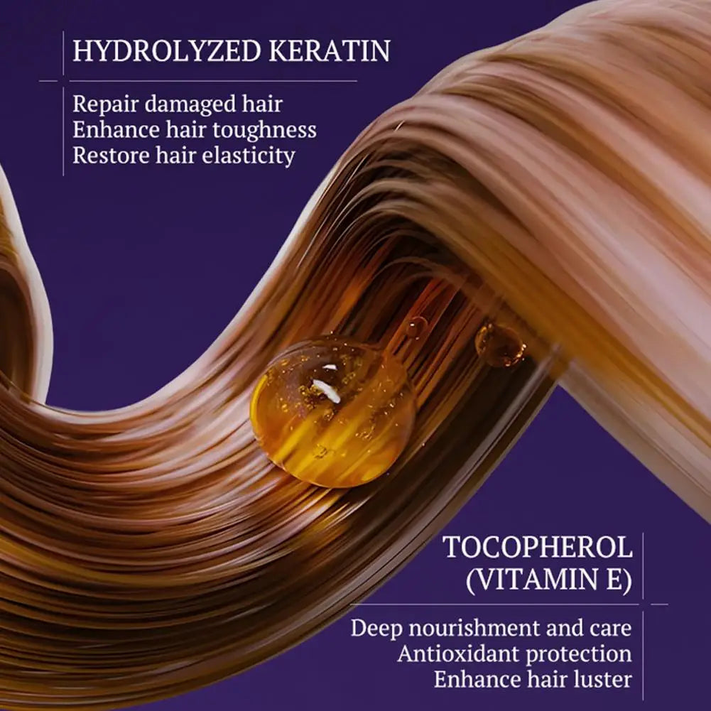 KORMESIC Keratin Hair Mask for Frizzy Color-Treated Hair 500ml