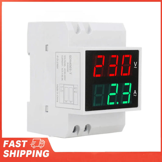 Voltage Current Meter Accuracy AC80 300V 0 1 99 9A Digital Voltmeter Peaceful Pleasures Health and Wellness