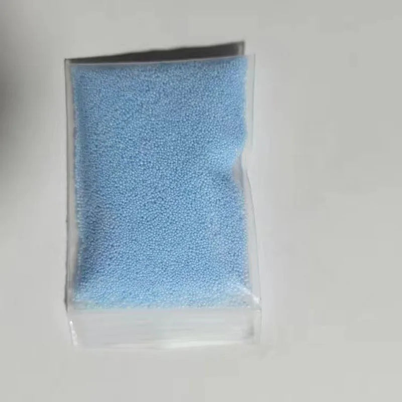 Sand powder candle diy sand painting candle Color Aromatherapy sand wax without cups Peaceful Pleasures Health and Wellness Light blue 100g