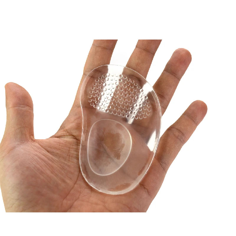Silicone Gel Arch Support Half Insoles – Reusable Foot Cushion