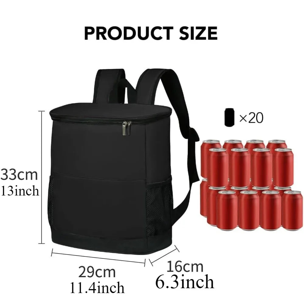 20-Can Insulated Cooler Backpack | Leak-Proof & Waterproof