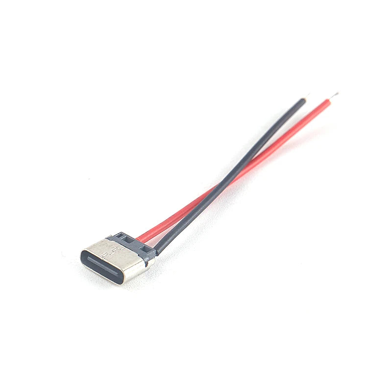 5/10pcs USB Type-C 2P Welding Wire Female Contor Cable For Mobile Phone Charging Peaceful Pleasures Health and Wellness