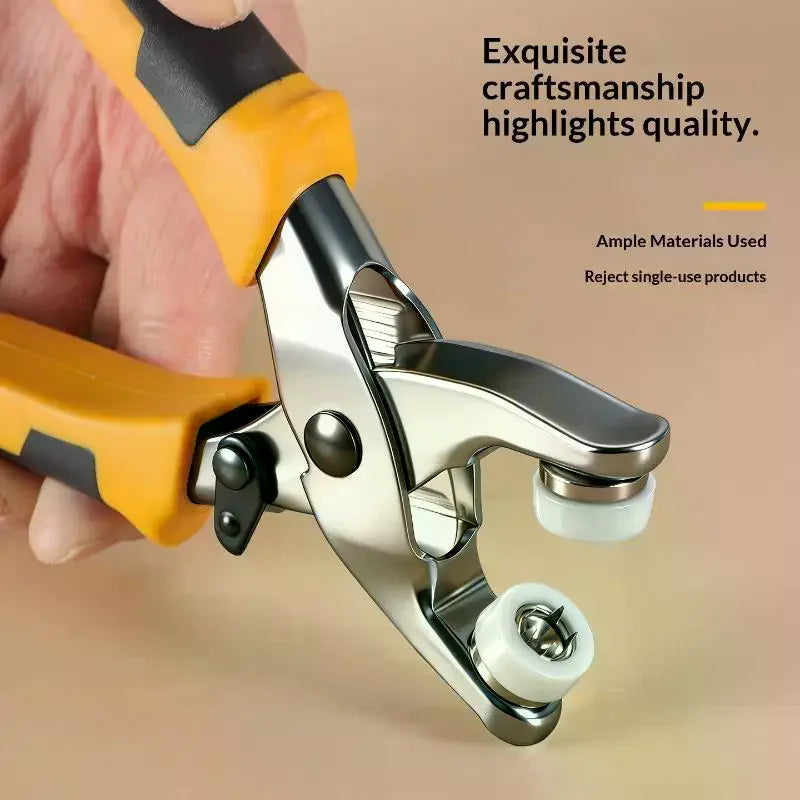 Snap Fastener Pliers | Leather Hole Punch & Eyelet Setting Tool