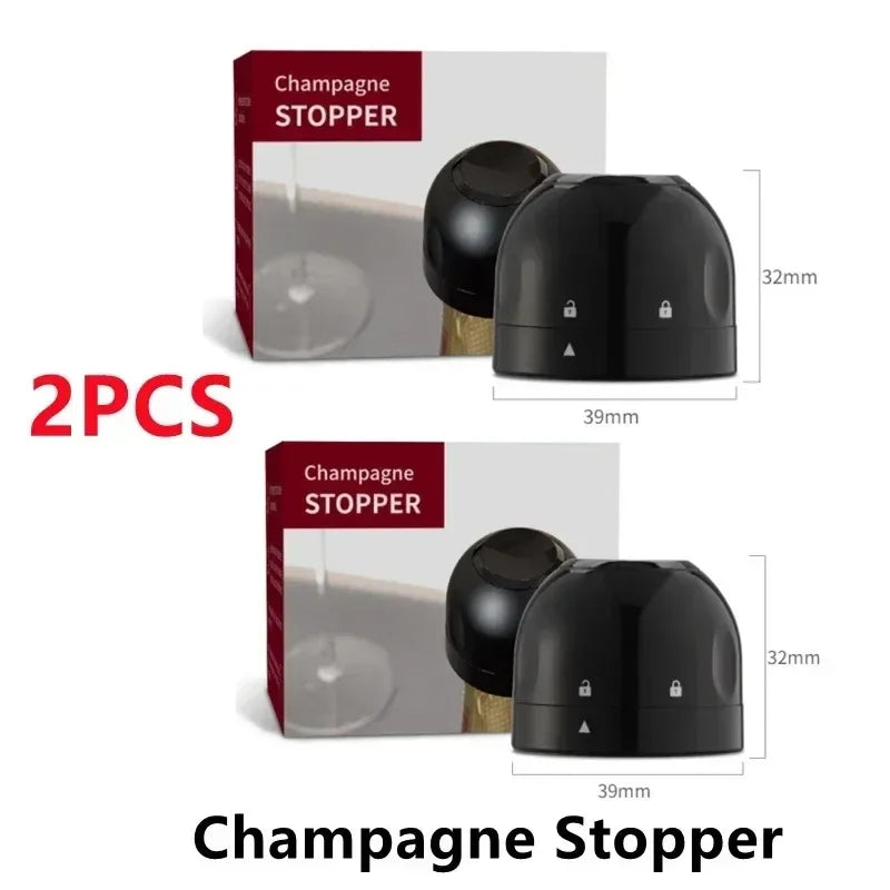 Champagne & Wine Bottle Stopper | Silicone Vacuum Seal Cork