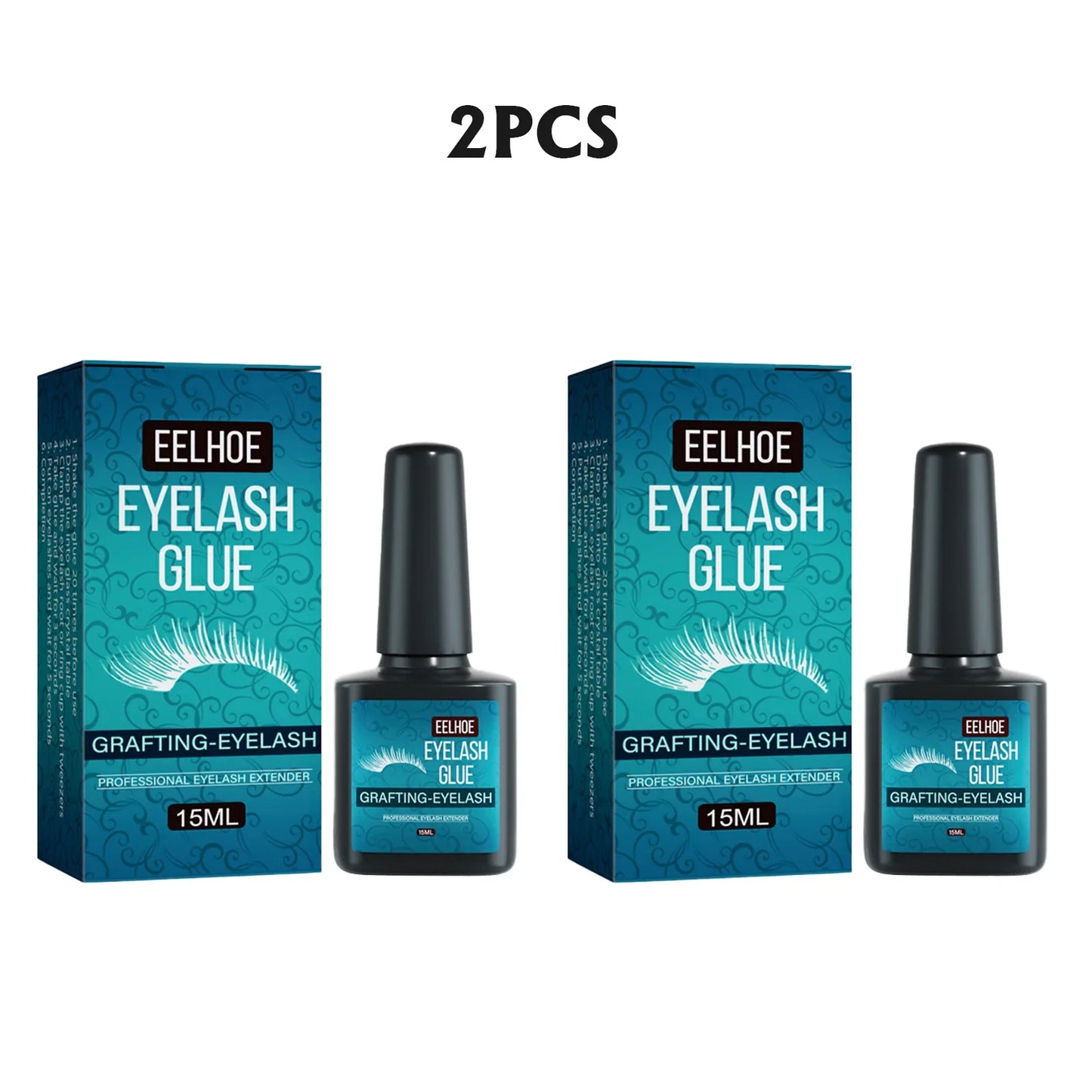 EELHOE Eyelash Glue – Quick Dry, Low Irritation Lash Adhesive