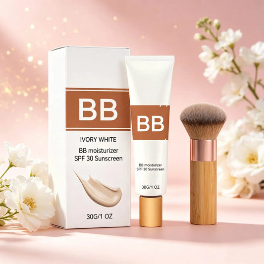 BB Cream SPF 30 Full Coverage Concealer Foundation – 3 Shades BB Cream Foundation Peaceful Pleasures Health and Wellness