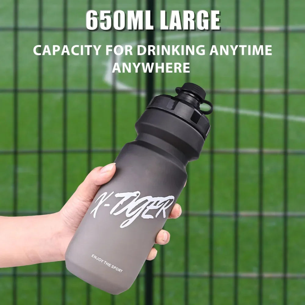 X-TIGER 650ml Cycling Water Bottle – BPA-Free Squeeze & Leak-Proof