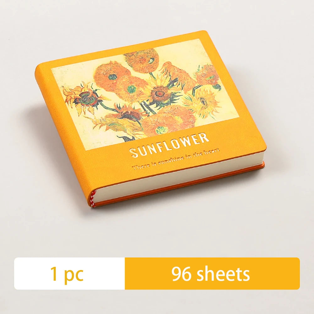96 Sheets Mini Drawing Book Oil Painting Square Portable Blank