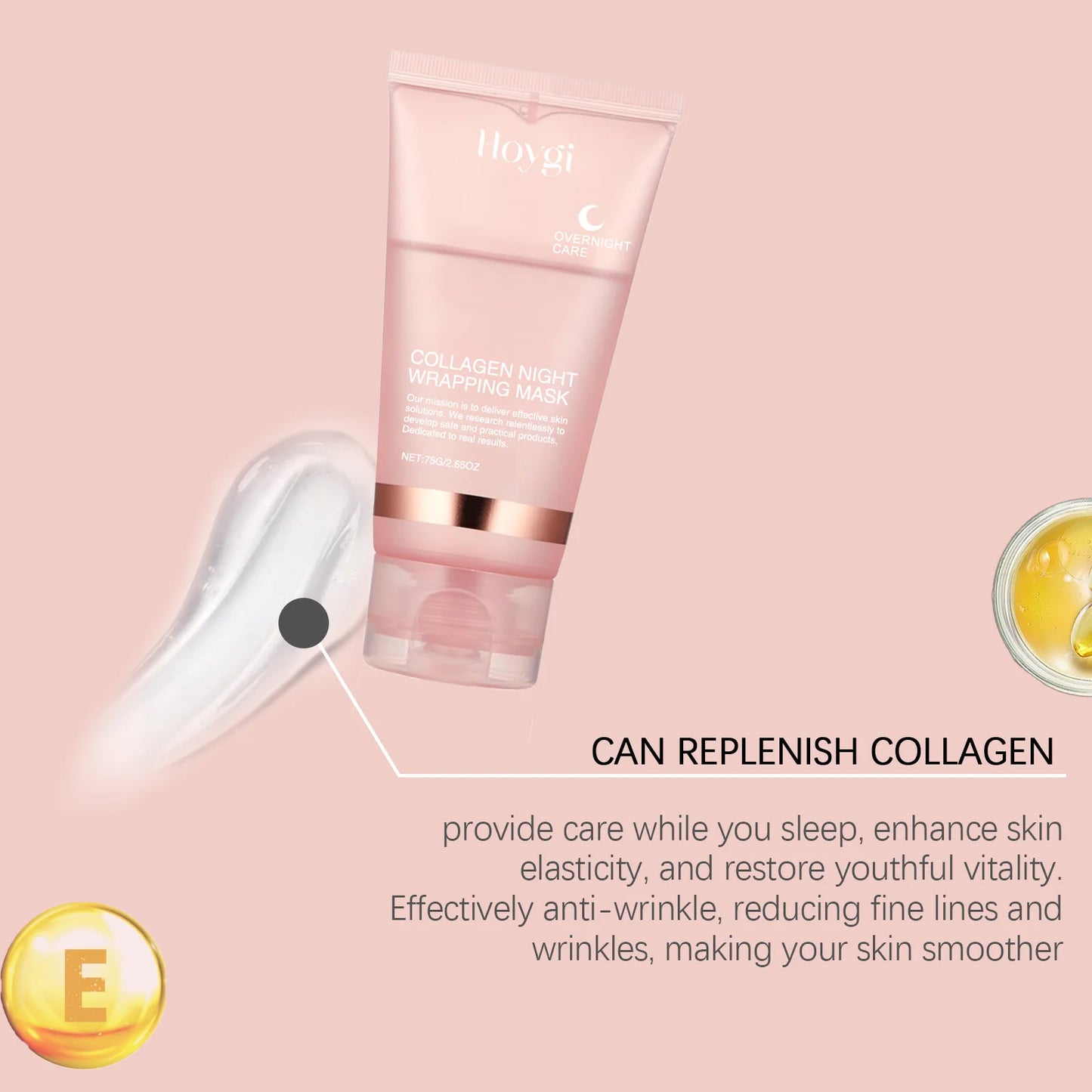 Collagen Peel-Off Overnight Face Mask – Firming & Hydrating