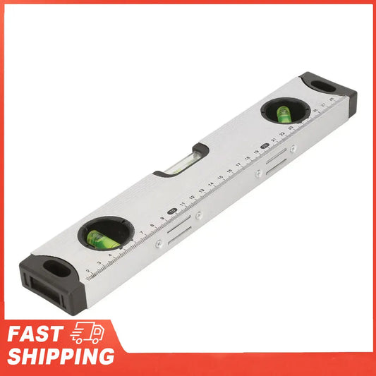 Bubble Level Ruler 30 Aluminum Alloy Spirit Gauge Measure Tool Peaceful Pleasures Health and Wellness