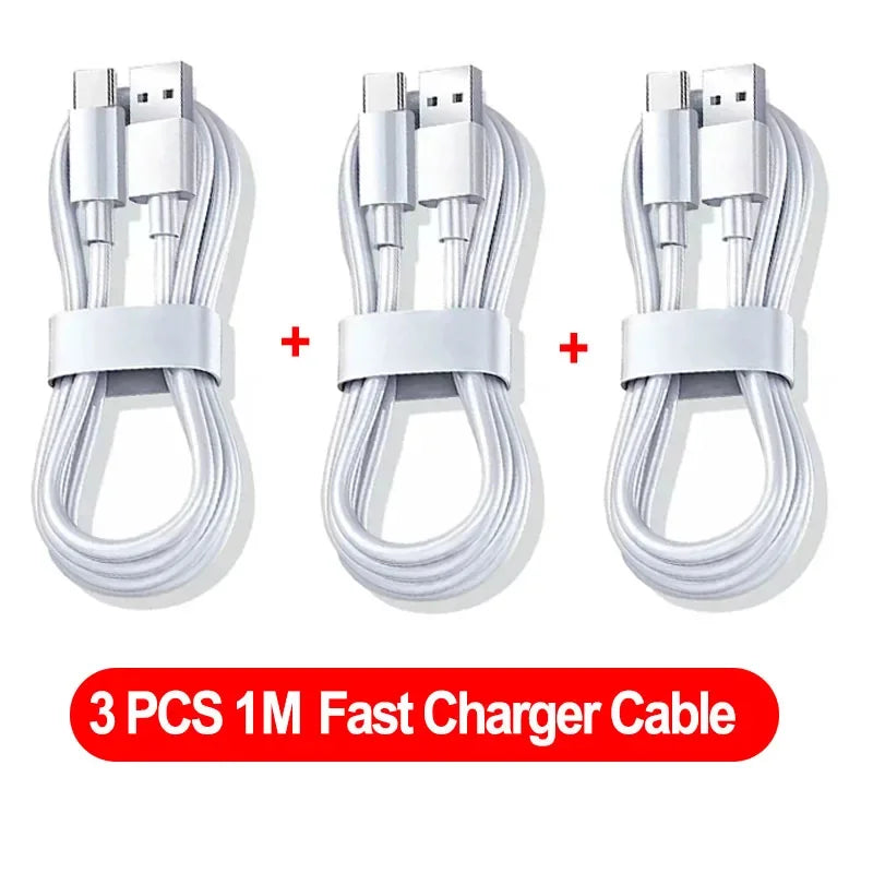 1-3PCS 10A 100W Type C Super Fast Charging Cable Data Cord For Huawei OPPO vivo Quick Charing,not iPhone、xiaomi、samsung Peaceful Pleasures Health and Wellness 3PCS 1m TC