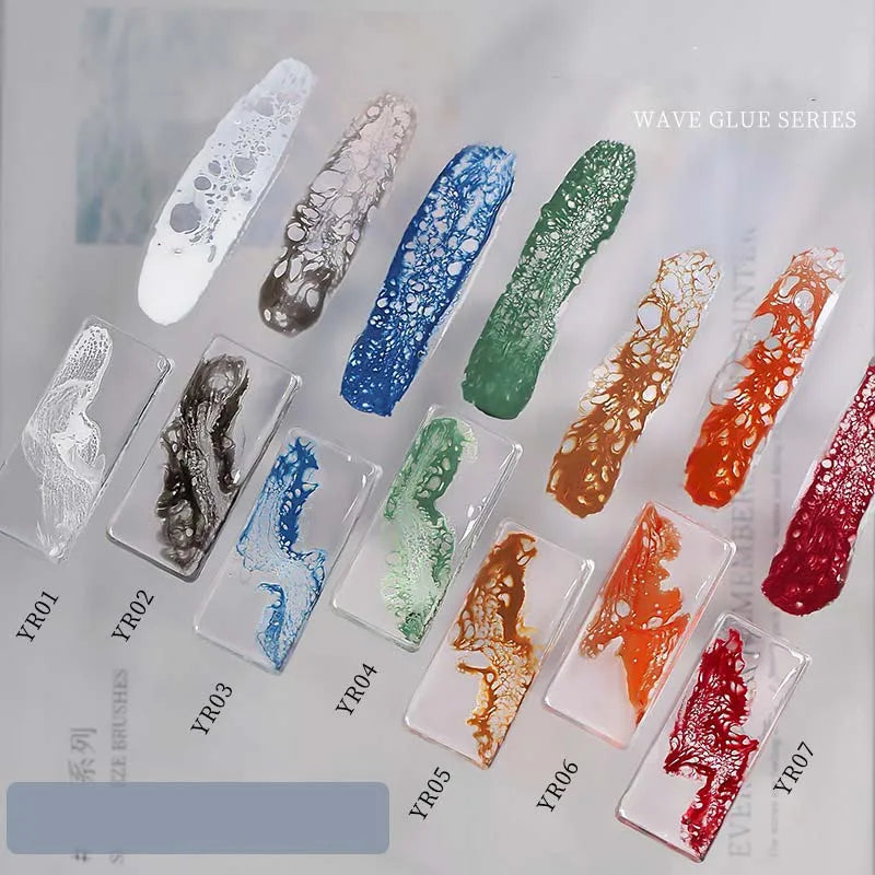 Sea Wave Blooming Gel Nail Polish – Gradient Halo Effect 15ml