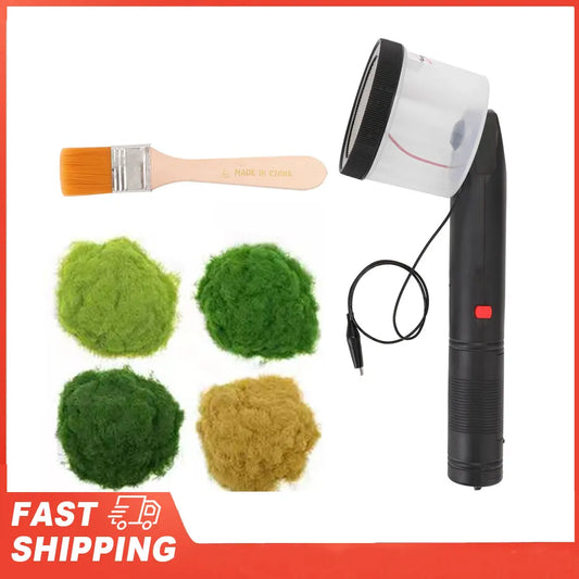 ABS Antiskid Handle Mini Static Grass Flocking Applicator 4 Colors Peaceful Pleasures Health and Wellness