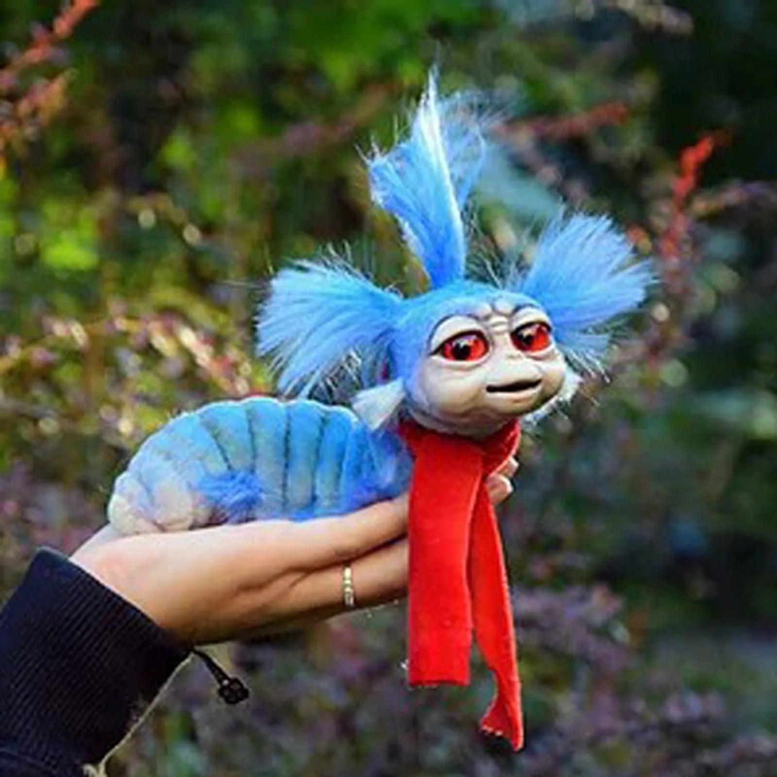 Funny Toy Worm From Labyrinths Handmade Worm Stuffed Toy Funny Present Plush Doll Fitget Toys Decoration Artwork For Home Peaceful Pleasures Health and Wellness A