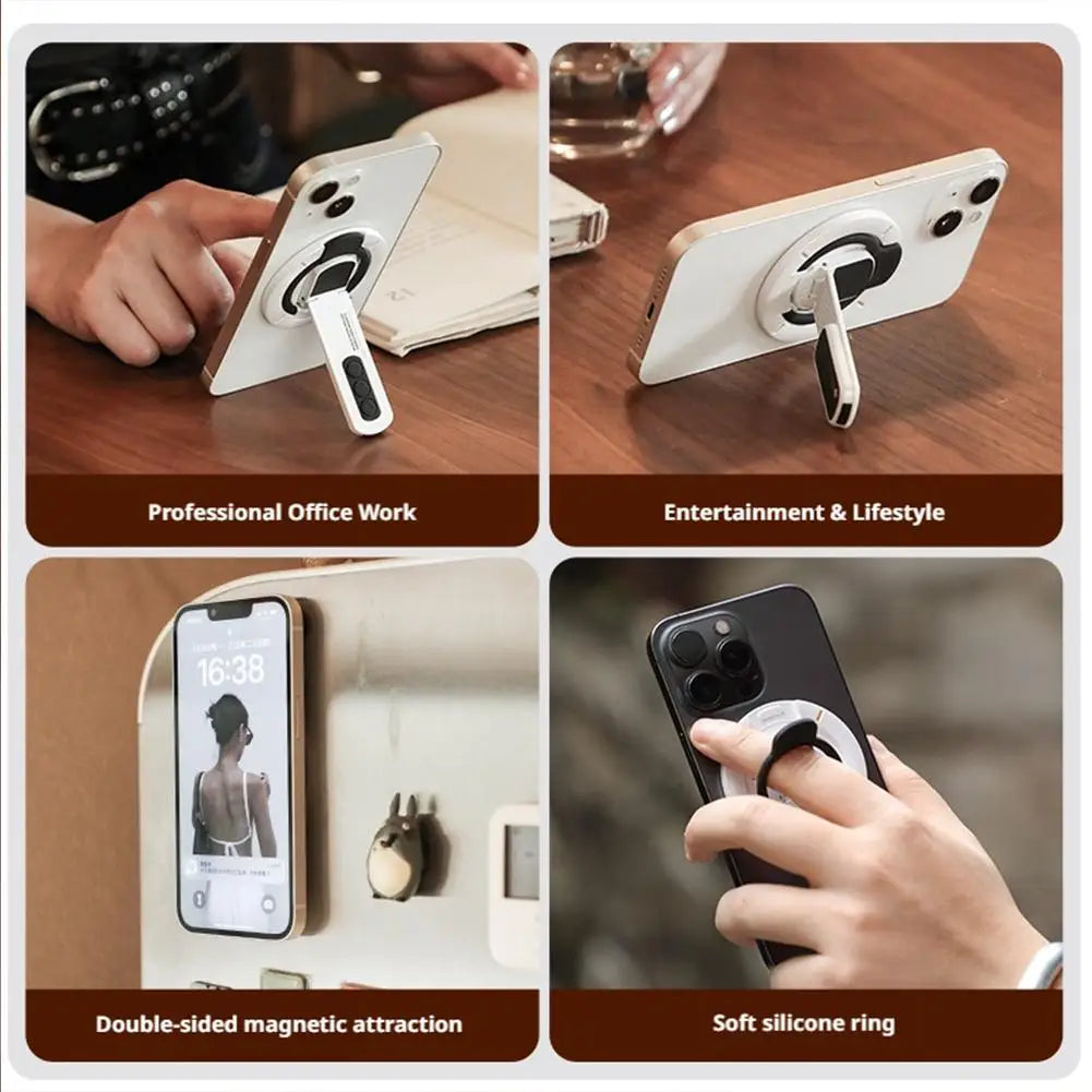 Foldable 360° Magnetic Phone Stand | Multi-Angle Holder