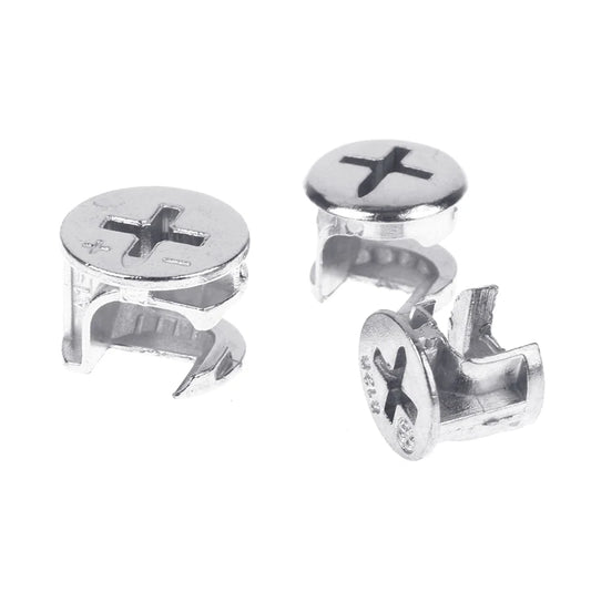 10pcs Furniture Cam Lock Connectors | Eccentric Wheel 10–15mm Furniture Cam Connectors Peaceful Pleasures Health and Wellness