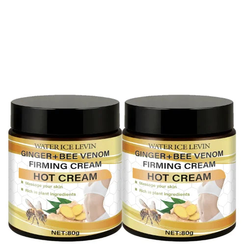 Ginger & Bee Venom Firming Cream | Pre-Workout Body Moisturizer