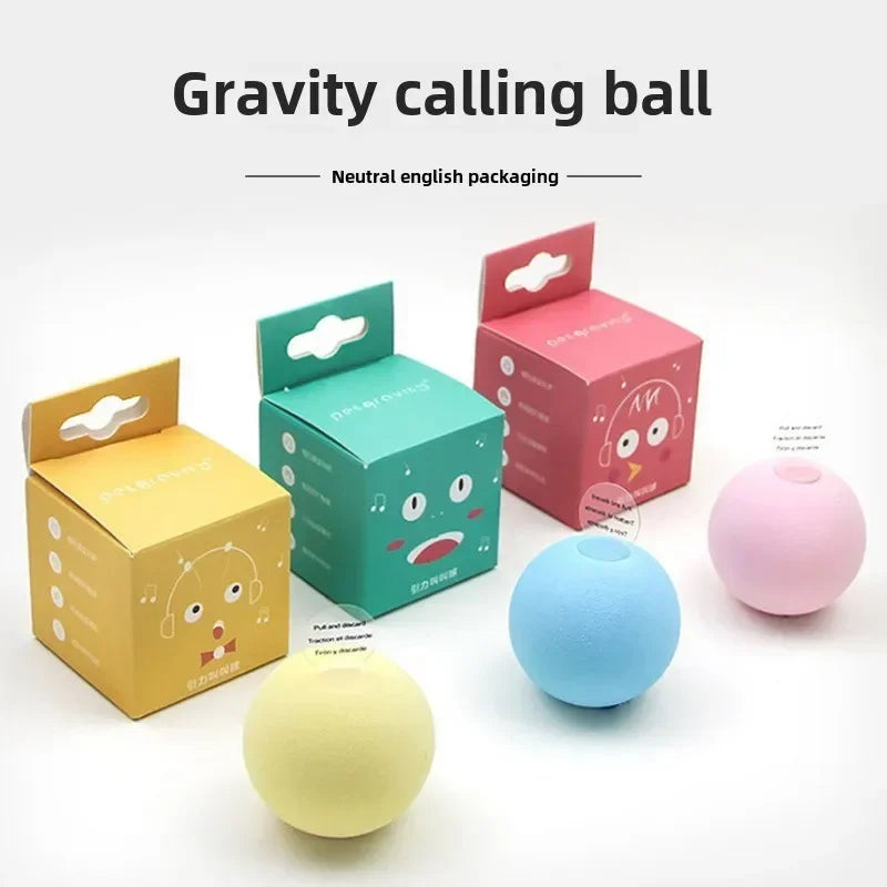 Interactive Sound Ball Cat Toy | Plush & EVA with Animal Sounds