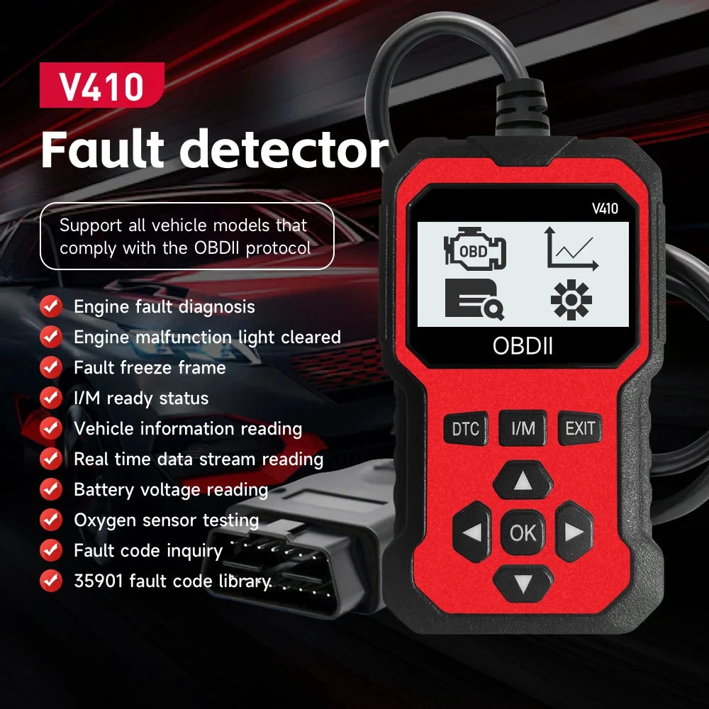 OBD2 Scanner Car Diagnostic Code Reader – Real-Time Data Peaceful Pleasures Health and Wellness