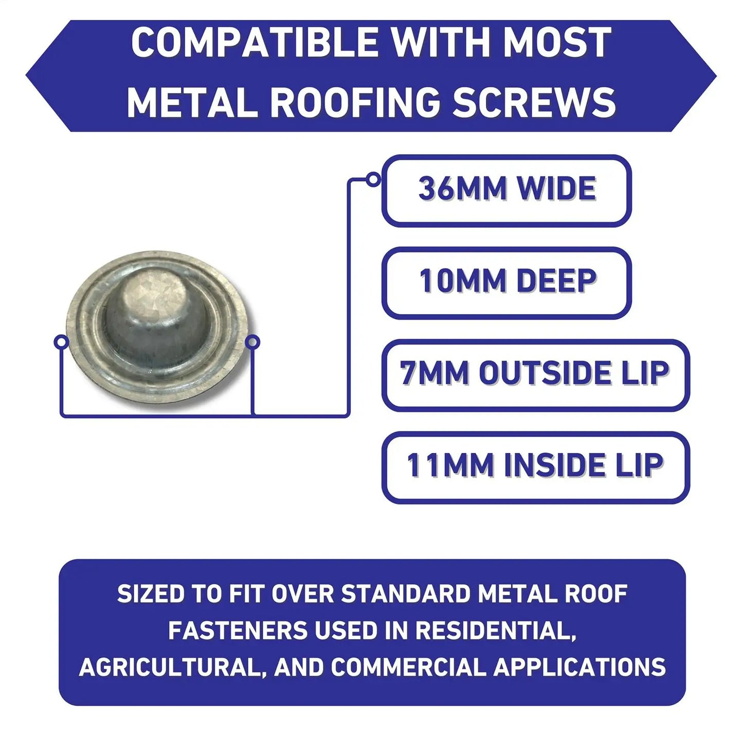 Stainless Steel Screw Caps | Metal Bolt Covers for DIY & Garden