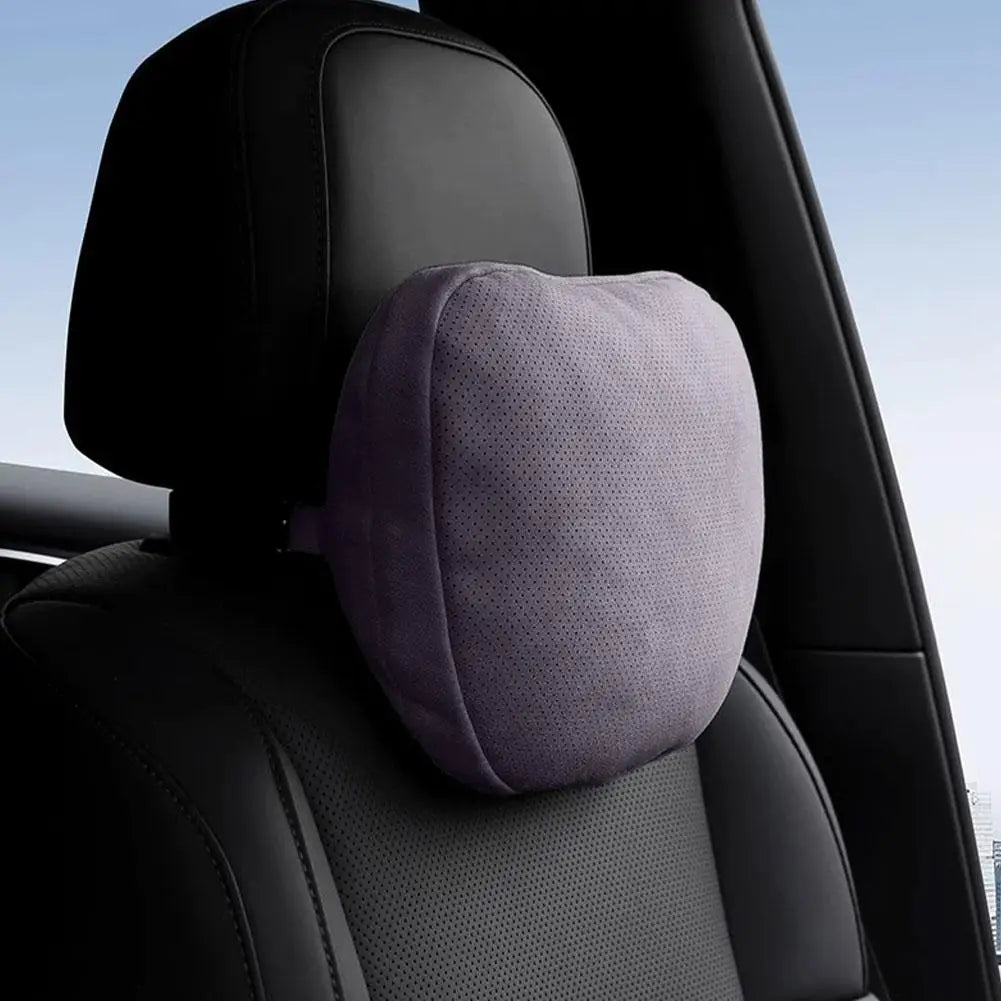Luxury Car Headrest Pillow,Premium Neck Support Cushion for Mercedes S-Class, BMW,Breathable,Soft for Long Drive Comfort Peaceful Pleasures Health and Wellness B