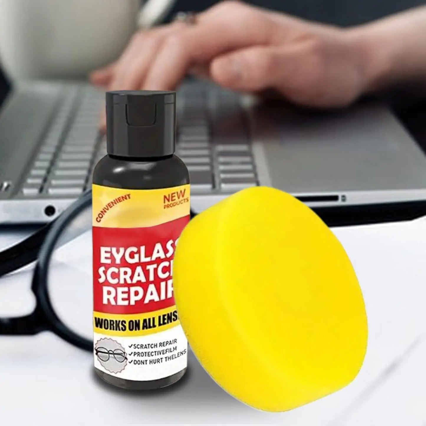 Scratch Repair Wax 100g | Lens Polish for Glasses & Screens