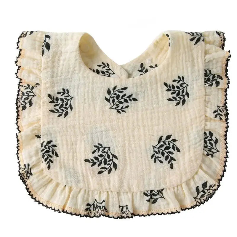 4-Layer Cotton Baby Bibs | Breathable Drool & Burp Cloth 0–18M