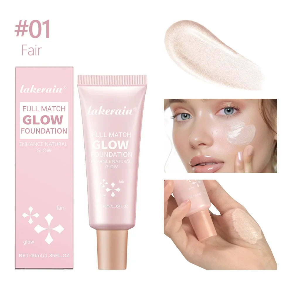 Glowing Liquid Foundation & Highlighter | Natural Radiance Glow
