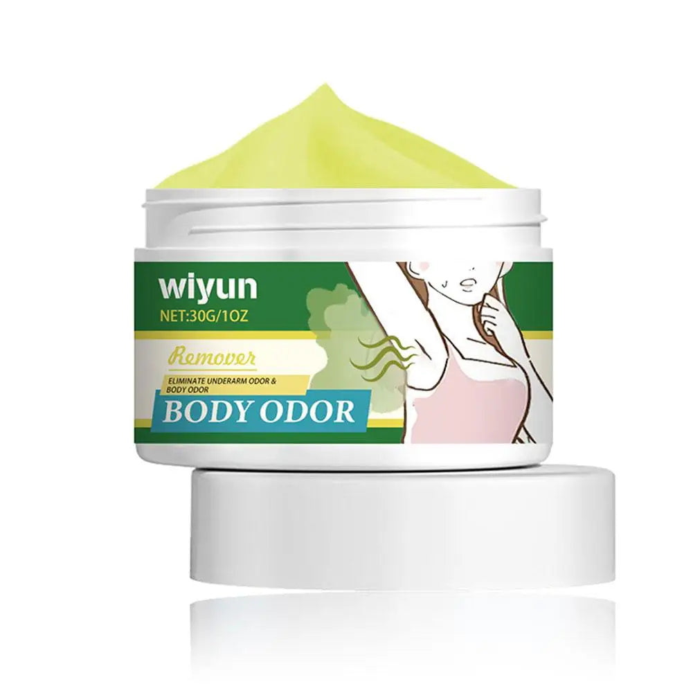 Underarm Odor Cream 30g Body Sweat Remove Bad Smell Deodorant Armpit Lasting Refreshing Significant Effect Sweatproof Odor Cream Peaceful Pleasures Health and Wellness A