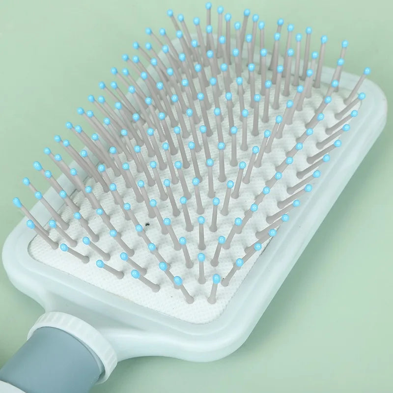 1-4pcs Creative Multi-Style ABS Air Cushion Comb Fashionable Hair Smoothing Square Massage Scalp Massage Hairdressing Comb Peaceful Pleasures Health and Wellness