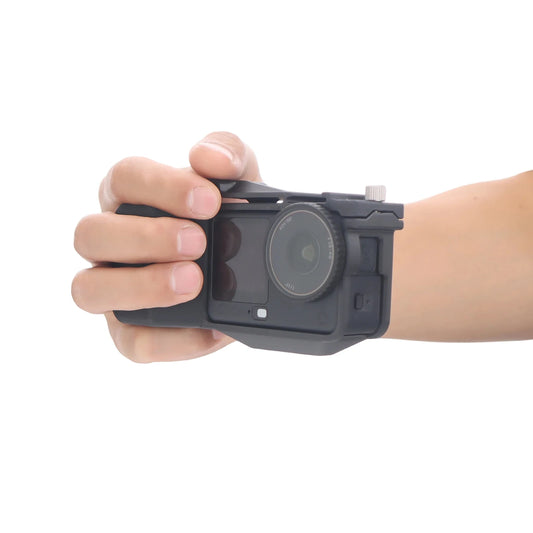DJI Osmo Action 6 Handle Stand | Wrist Strap & Cold Shoe Mount Camera Handle Stand Peaceful Pleasures Health and Wellness Default Title