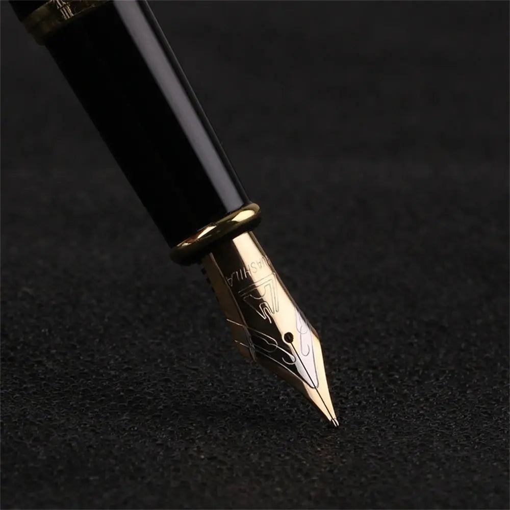 Metal Calligraphy Fountain Pen | 0.5mm Nib, Smooth Writing