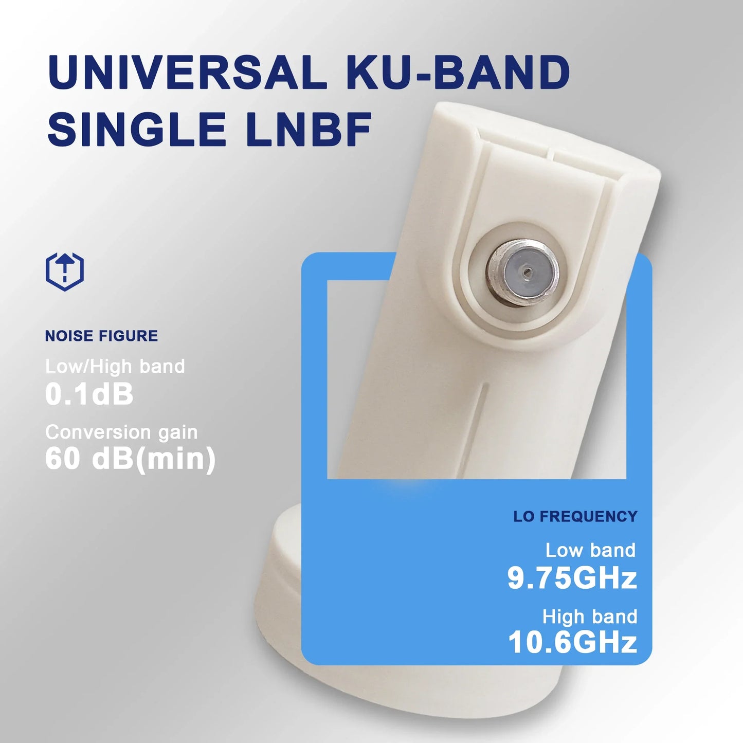 Ku-Band LNB DVB-S2/S2X 9750/10600 MHz – 1, 2 or 4 Output