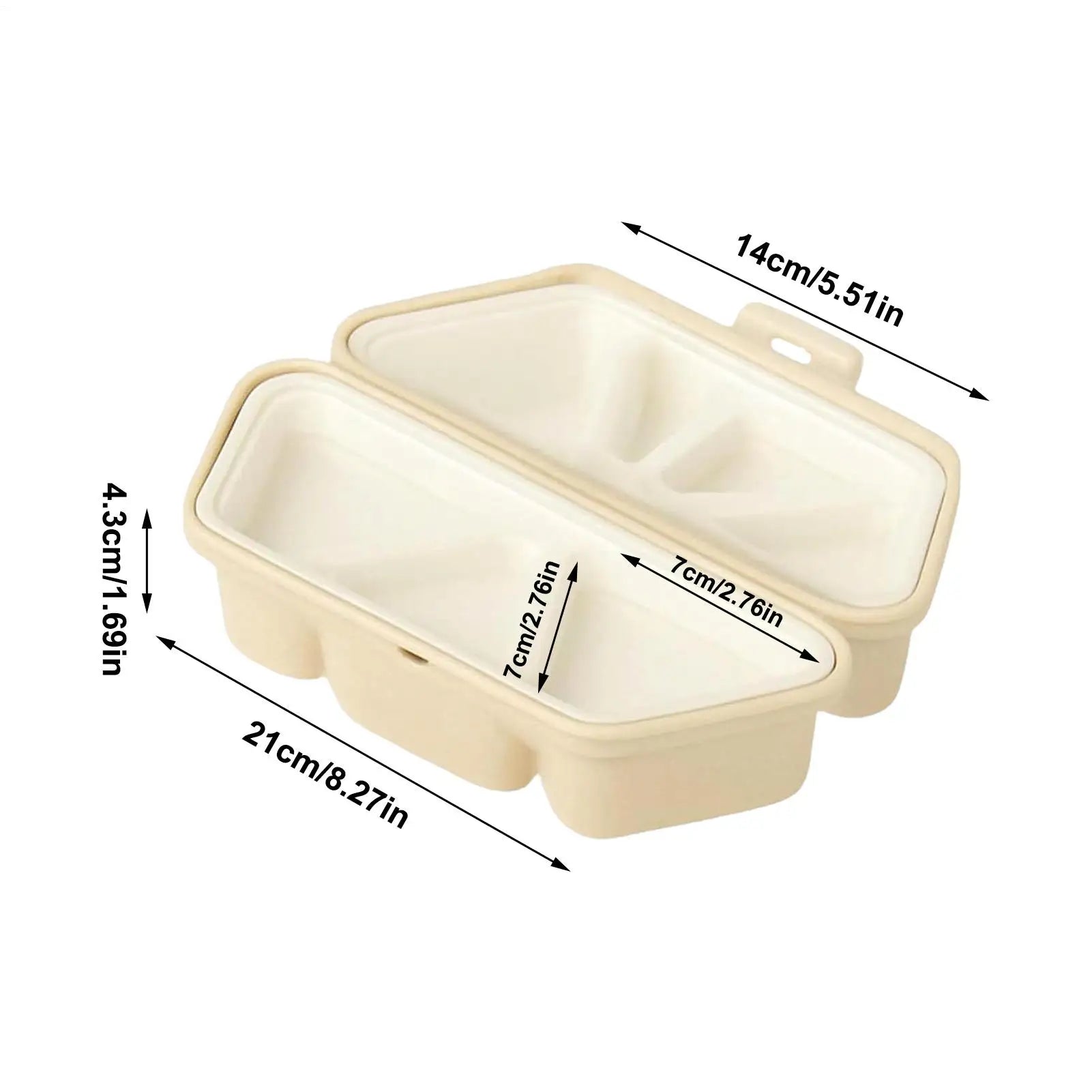 Non-Stick 6-Cavity Foldable Triangle Rice Ball Sushi Mold Sushi Rice Mold Peaceful Pleasures Health and Wellness