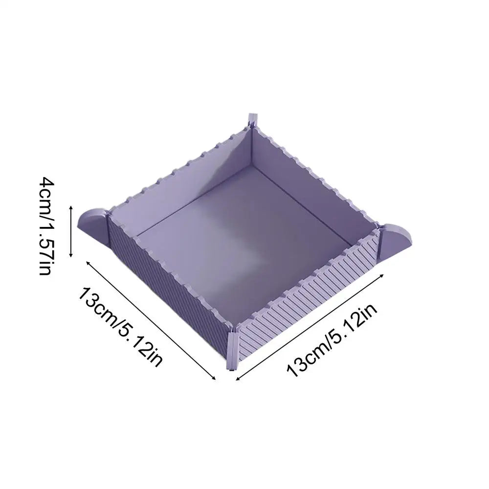 Foldable Magnetic Silicone Trivet Mat – Heat Resistant Non-Slip