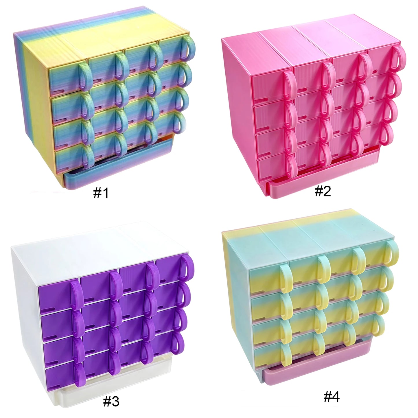 16 Grid Diamond Painting Storage Containers with Trays Drills Storage & Line-Up Tool Drilling Disc Rack Diamond Art Accessories Peaceful Pleasures Health and Wellness
