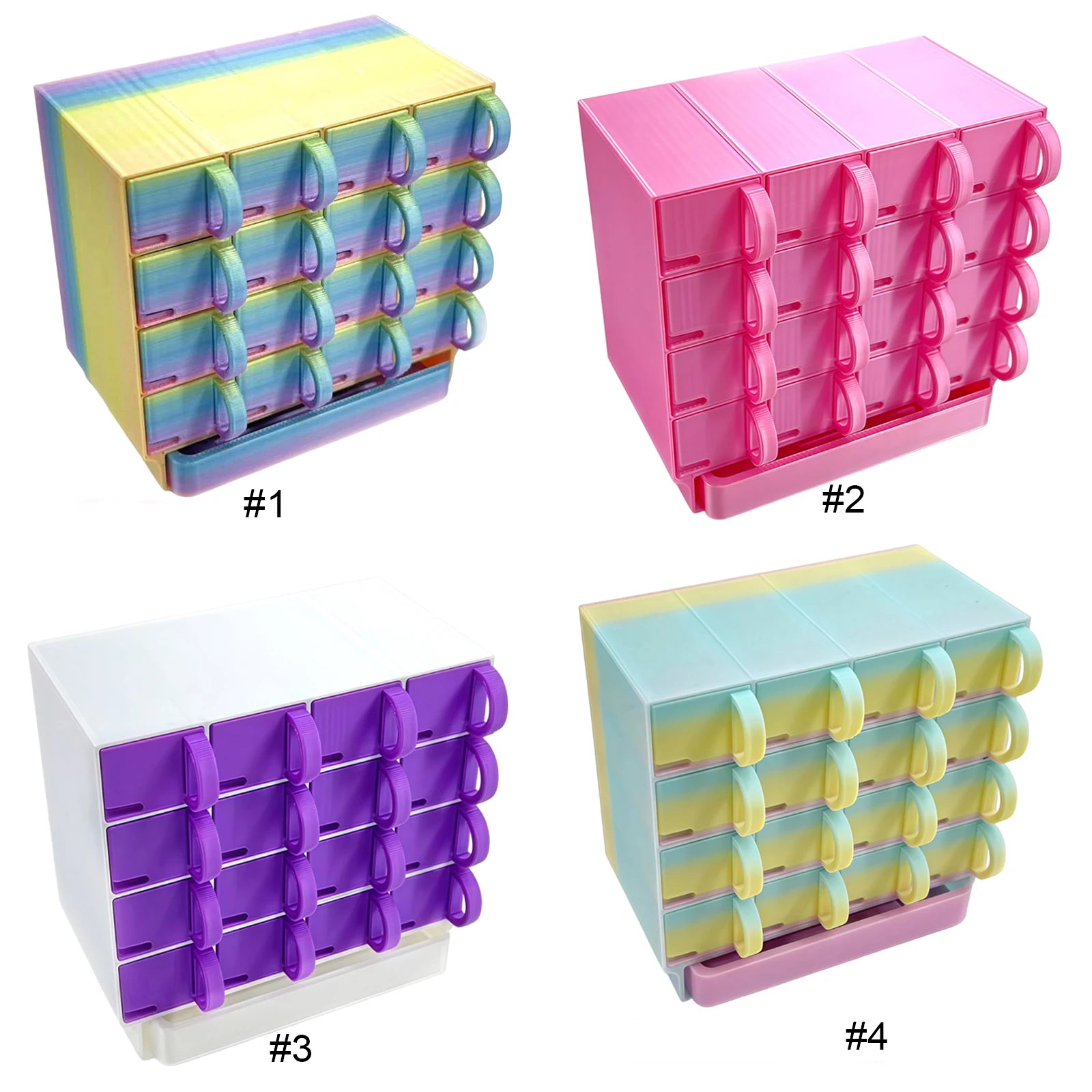 16 Grid Beads & Drills Storage & Line-Up Tool with Trays Functional Drill Tool Trays Large Capacity Diamond Art Accessories Peaceful Pleasures Health and Wellness