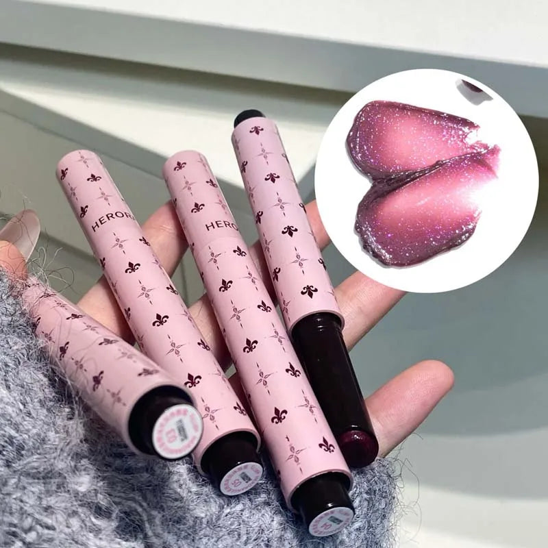 HERORANGE Shimmering Jelly Lip Gloss | K-Beauty Mirror Shine