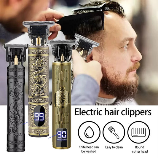 T9 Hair Clipper Repair Beard Shaving Body Hair Trimmer Clippers Corteiz Electric Machine Men Haircut Machine 0mm Barber Shaver Peaceful Pleasures Health and Wellness