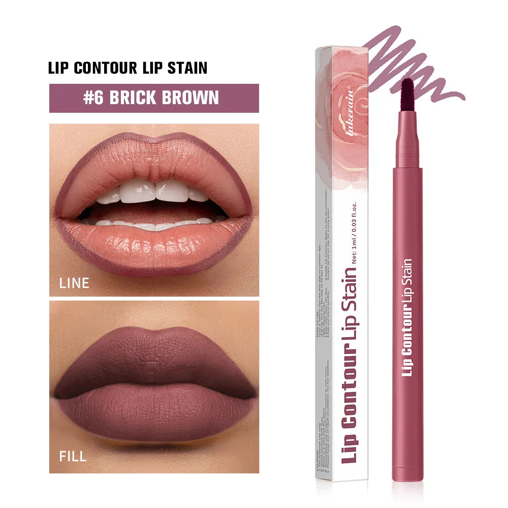 2-in-1 Lip Liner & Stain Pencil | Ultra Pigmented, Long-Lasting