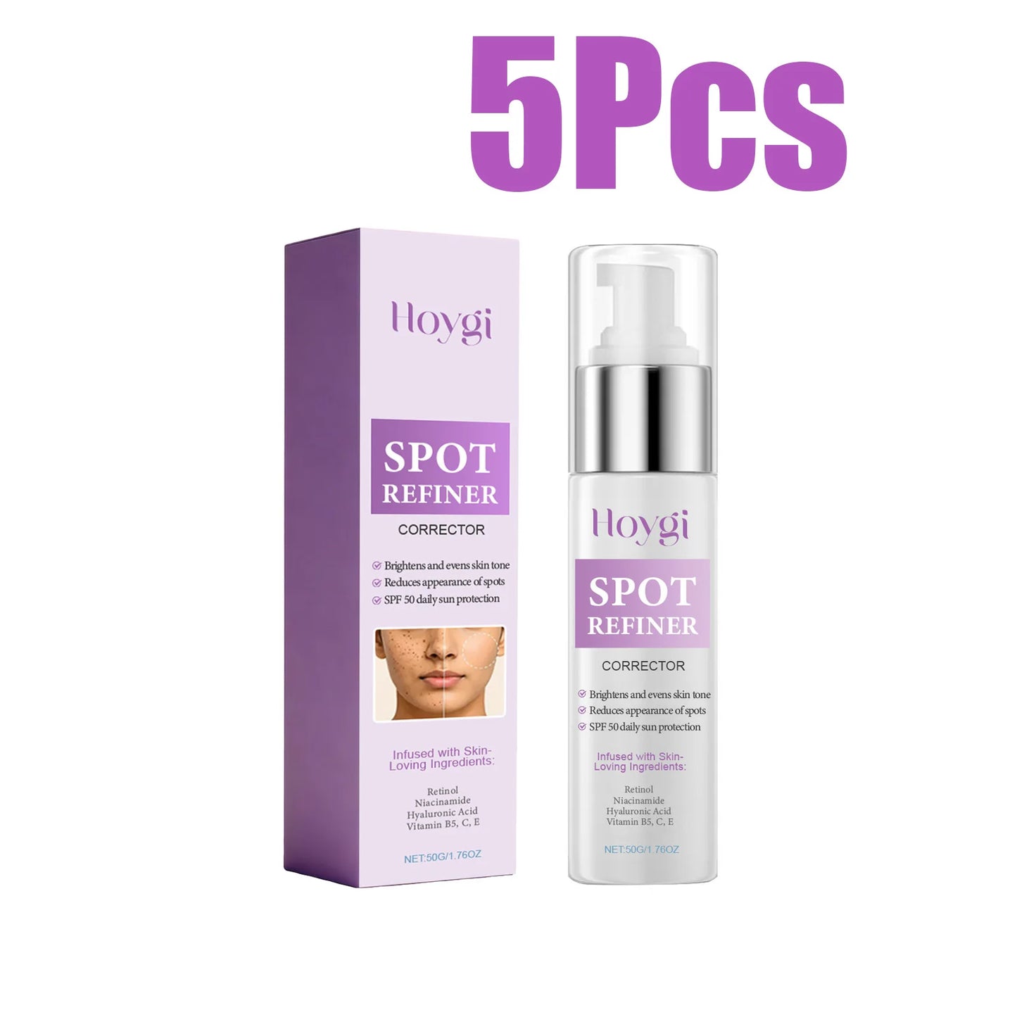 Dark Spot Corrector SPF Cream – Vitamin C, Niacinamide & Retinol