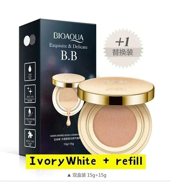 BB Air Cushion CC Cream Foundation | Full Coverage Concealer