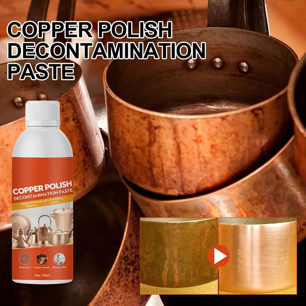 Copper Polish and Stain Remover for Metal Cleaning Peaceful Pleasures Health and Wellness