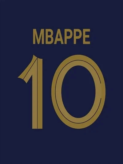Football Legend Jersey Canvas Poster | Sports Star Wall Art